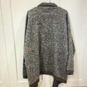 Gray Knit Cardigan